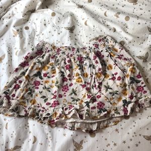 Floral Skort/ Shorts